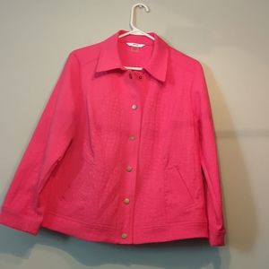 😄Alia petite hot pink jacket 10